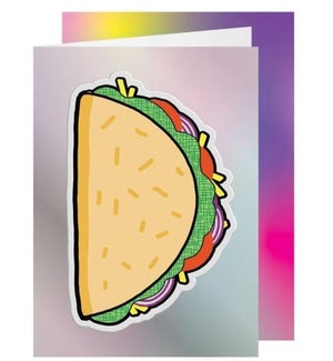 CARD/Big Puffy Taco