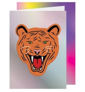 CARD/Big Puffy Tiger
