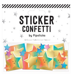 STICKER/Happy Star Confetti