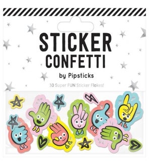 STICKER/See The Signs Confetti