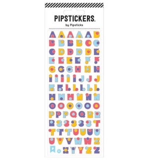 STICKER/Polka Dot Alphabet