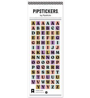 STICKER/Tranquil Alphabet