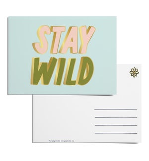 POST/Stay Wild Postcard Pack