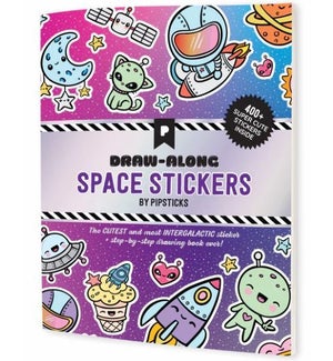 STICKERBOOK/Draw-Along Space