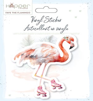 STICKER/Faye the Flamingo