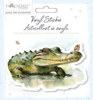STICKER/Alice the Alligator