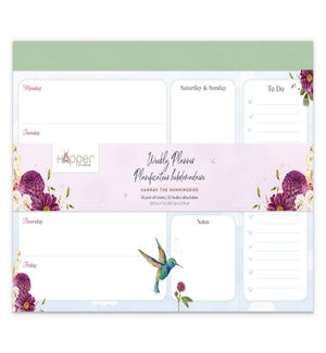 PLANNER/Hannah Hummingbird