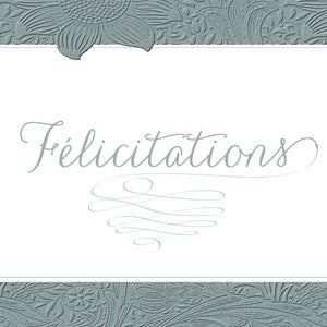 Congratulations Felicitations