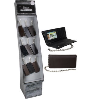 Long Wallet with Chain Shipper - 36pcs