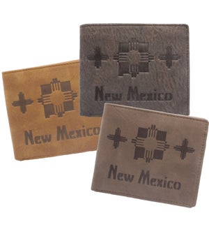 Suede State Wallets - New Mexico