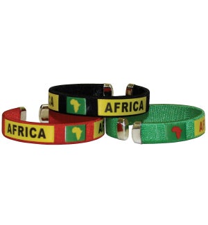 National Pride Bracelet - Africa (Carded Available)