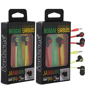 Jammin' Reggae Earbuds