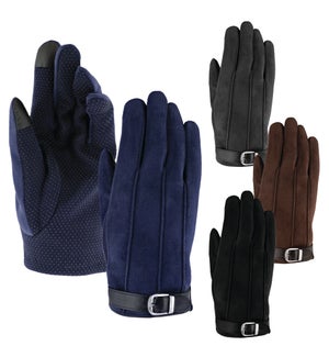 Texting Gloves - Slip Resistant with Buckle