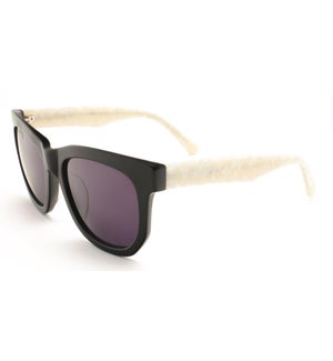 Atlantis Luxury Handmade Sunglasses (Shiny Black)