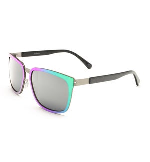 Atlantis Luxury Handmade Sunglasses (Purple Silver/Matte Gun)