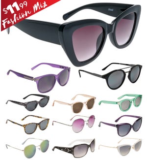 $11.99 Fashion iShield Sunglasses - UPC: 6-87110-02516-3
