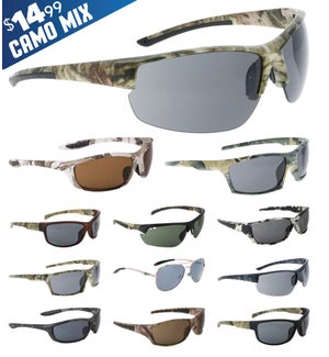 $14.99 Camo iShield Sunglasses - UPC: 6-87110-02387-9