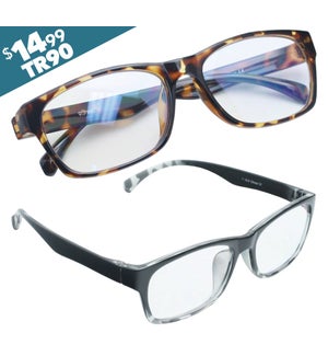 Anti-Reflective Reading Glasses - Cameron Assorted Diopters