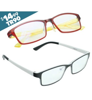 Anti-Reflective Reading Glasses - Percy Assorted Diopters