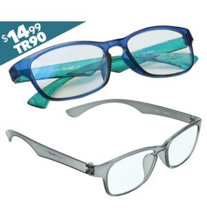 Anti-Reflective Reading Glasses - Angelou Assorted Diopters