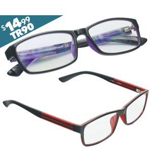 Anti-Reflective Reading Glasses - Maya Assorted Diopters