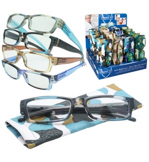 Camo Reader & Case - Cassidy in 24pcs PDQ