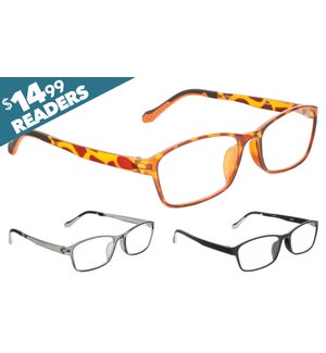 $14.99 Reader - Francis Assorted Diopters