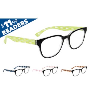 $9.99 Reader - Taylor Assorted Diopters