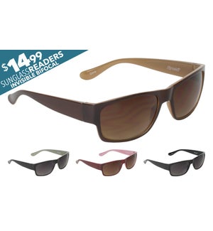 iShield $14.99 Sunglass Bifocals - Riley Assorted Diopters