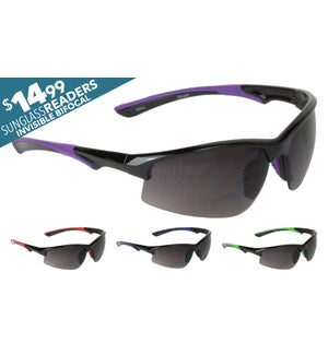 iShield $14.99 Sunglass Bifocals - Kaden Assorted Diopters