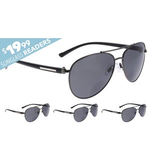 iShield $19.99 Sunglass No Line Bifocals - Karter Assorted Diopters