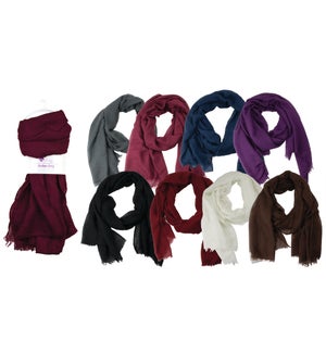 Emile - Scarf Assortment in Solid Colors
