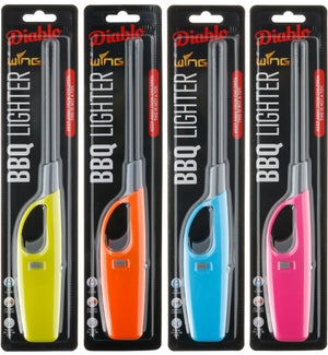 Diablo Bright Colors BBQ Lighter - Carded