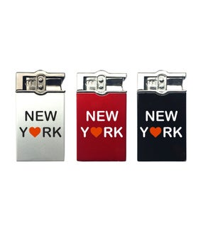 Metal Solid Colorful Brick Lighter with New York