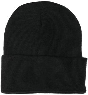 Solid Colored Beanie - Black