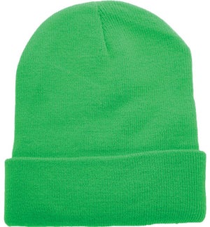 Solid Colored Beanie - Kelly Green