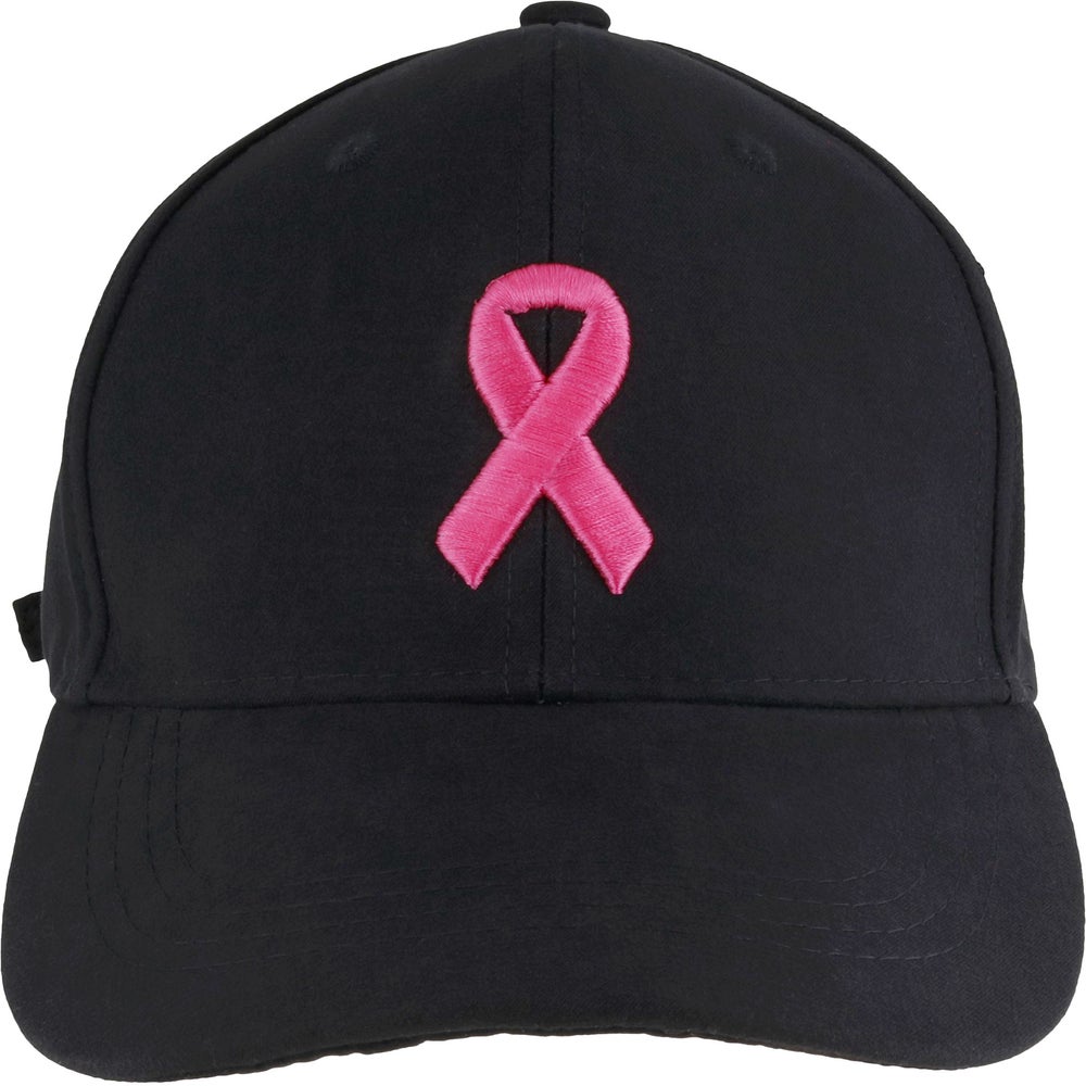 Breast Cancer Awareness Baseball Caps - 12 Pc.