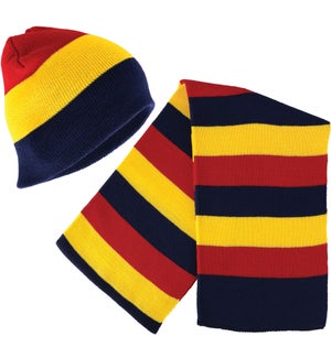 Beanie with Matching Scarf Set - Gryffin
