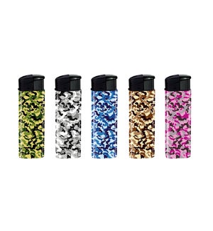 Colorful Camouflage Electronic Lighter