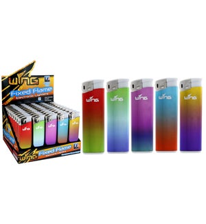 Fashion Gradient Fixed Flame Electronic Lighter (50/1000)