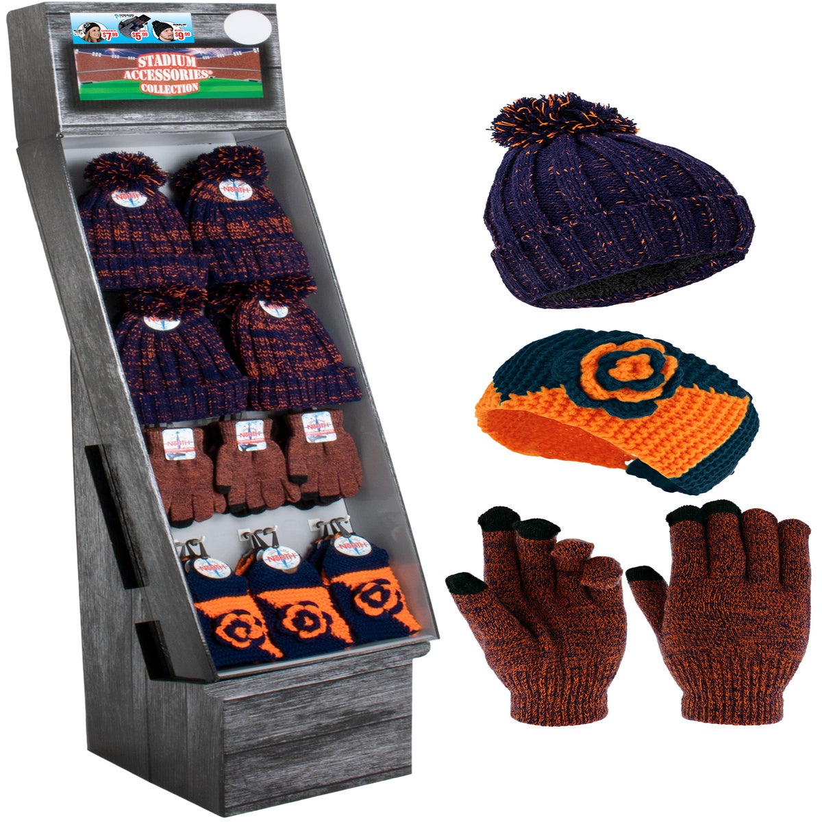 NFL Gloves Chicago Bears - nfl  Militti Sales & Promotions, LLC