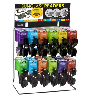 Sunglass Readers Wire Counter Display - 48pcs