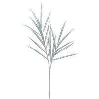 Desert Tropic Spike Grass 48L" Stem - Grey