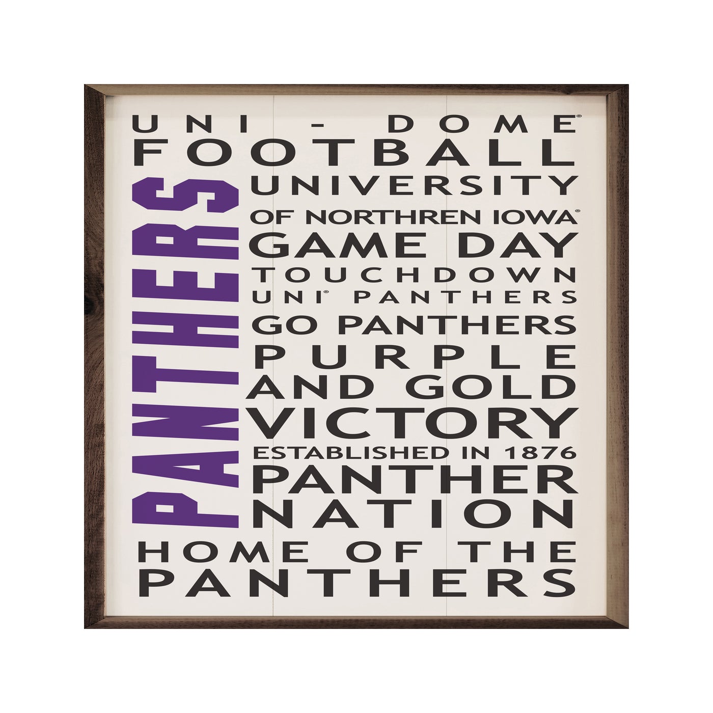 Northern-Iowa-Panthers-UNI-Snowflake-Ornament-College-Wall-Art - College  Wall Art