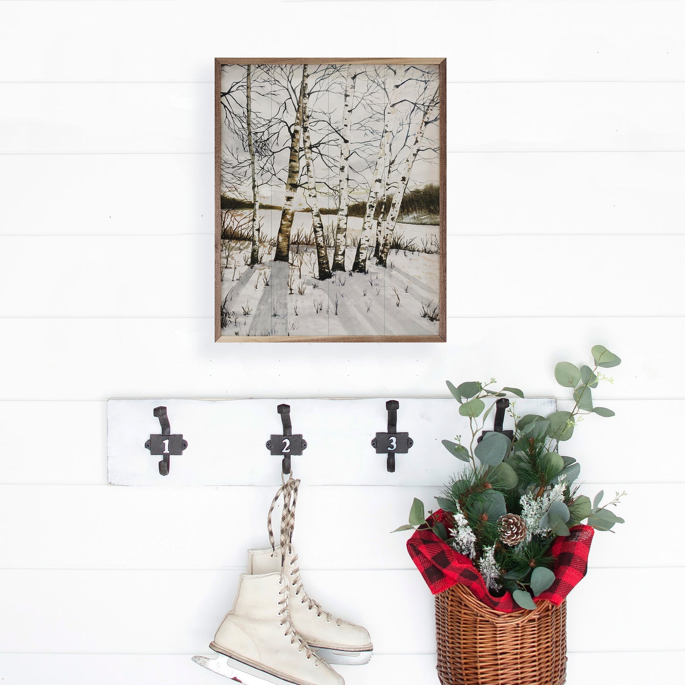Rustic Winter Tree — PACountryCrafts