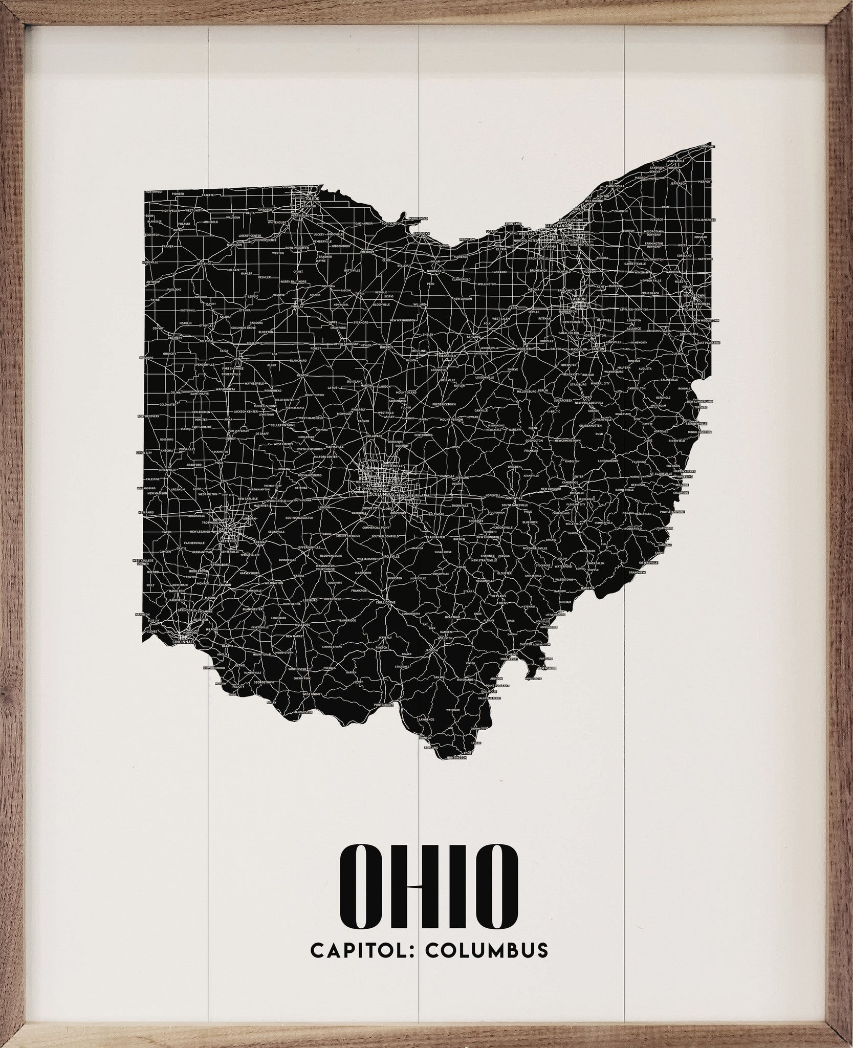 Ohio State Print - State Print 