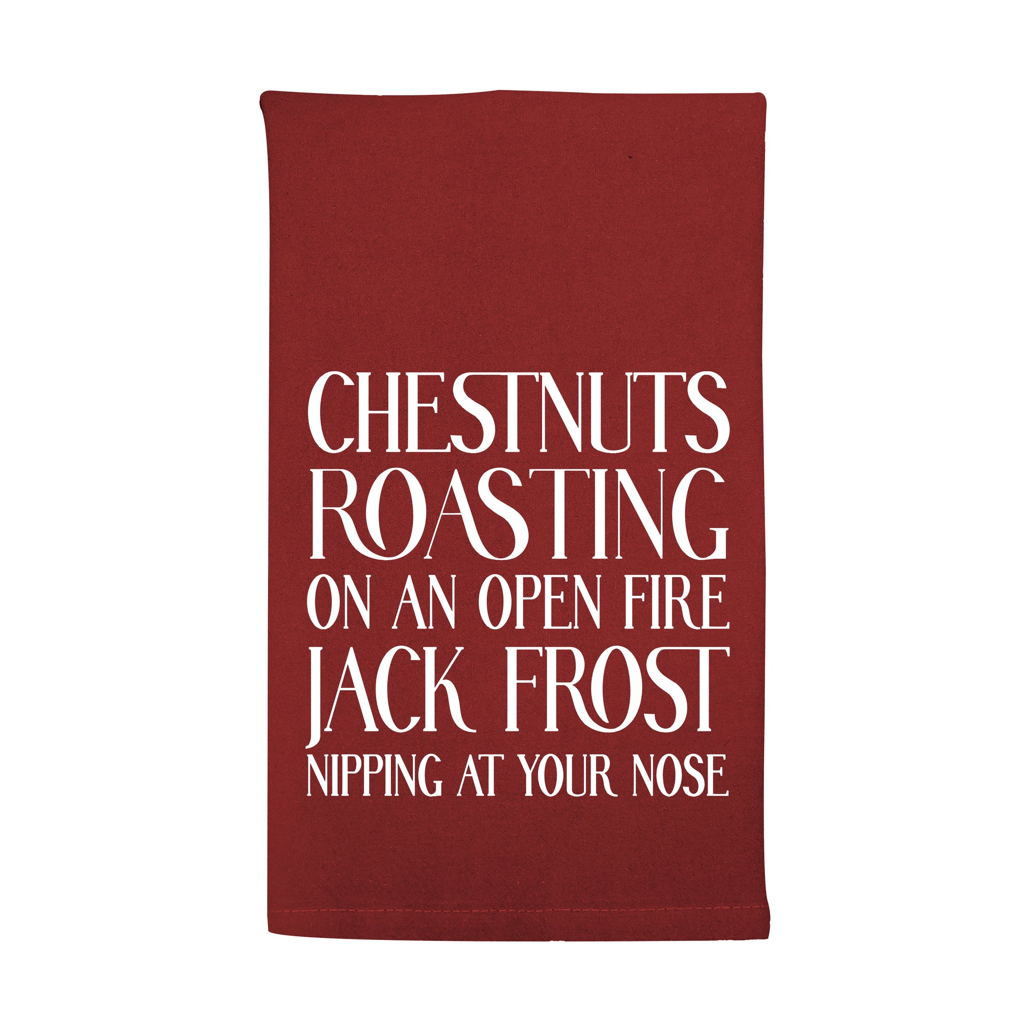 Chestnuts Roasting Towel - christmas | Kendrick Home